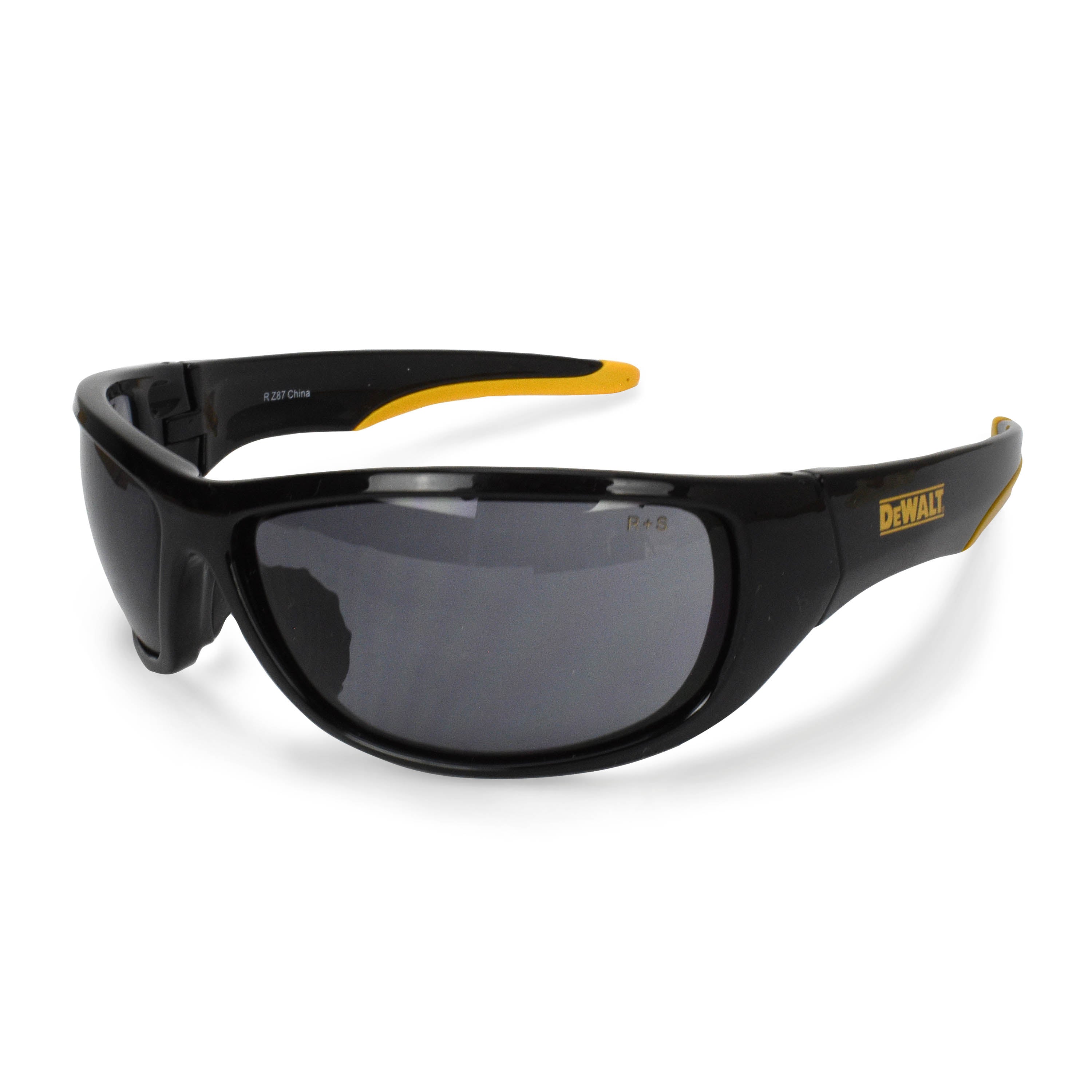 Black/Yellow Frame - Smoke Lens