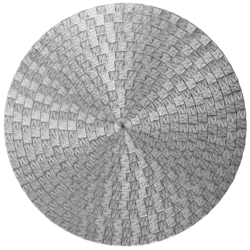 J.-fiji Shiny Silver Placemats