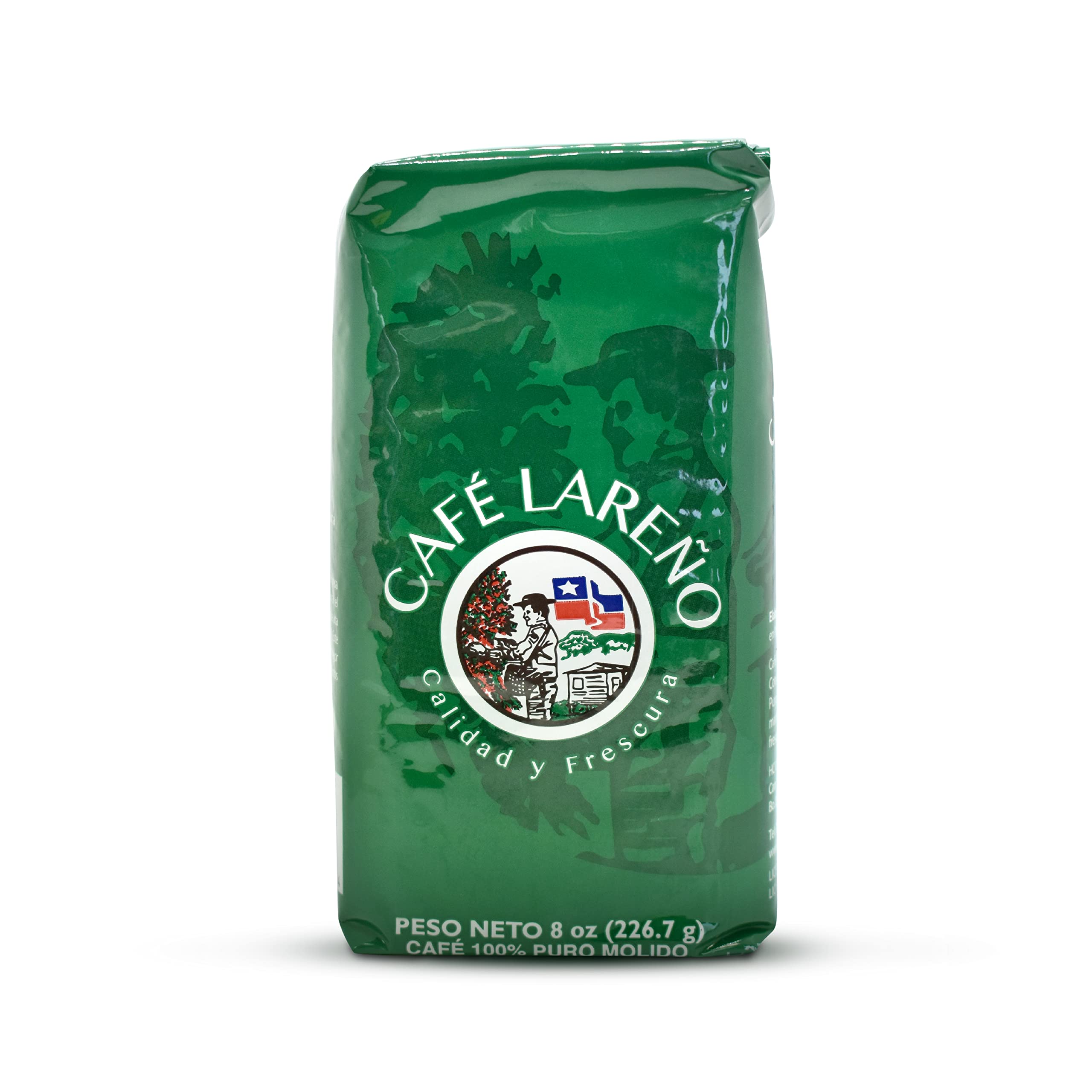 Premium Puerto Rican Coffee Sampler Pack - 4 Varieties (8oz Each) Including Cafe Borinquen, Adjuntas, Crema & Lareno | Ground Coffee Gift Set with Free Wooden Spoon | Perfect for Home Brewing, Office Use & Gourmet Gifting