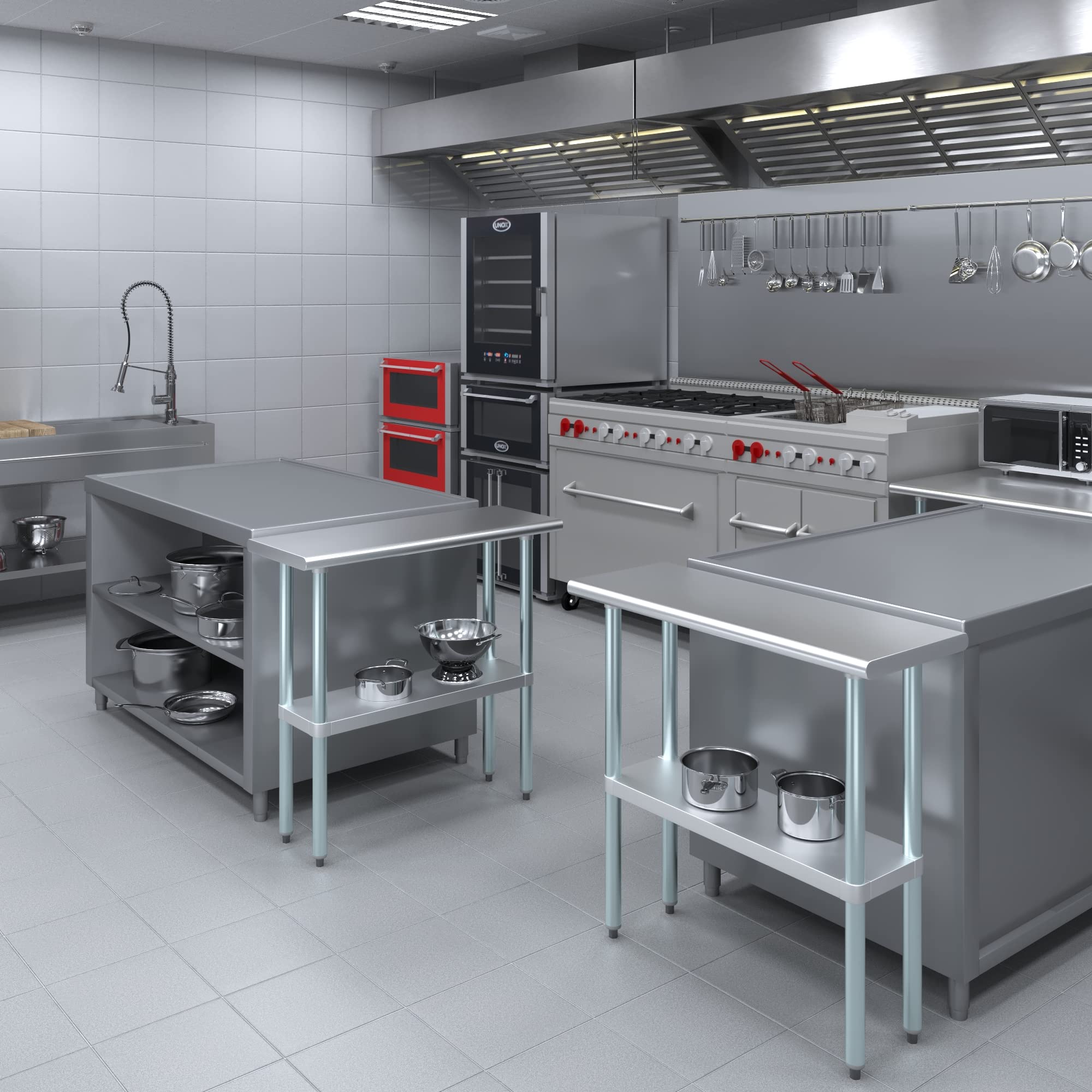 Commercial Stainless Steel Work Prep Table 14