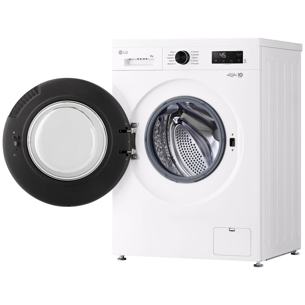 LG 8kg Front Load Washing Machine with Steam WV1 1208W - Energy Efficient Laundry Solution for Small Homes & Apartments