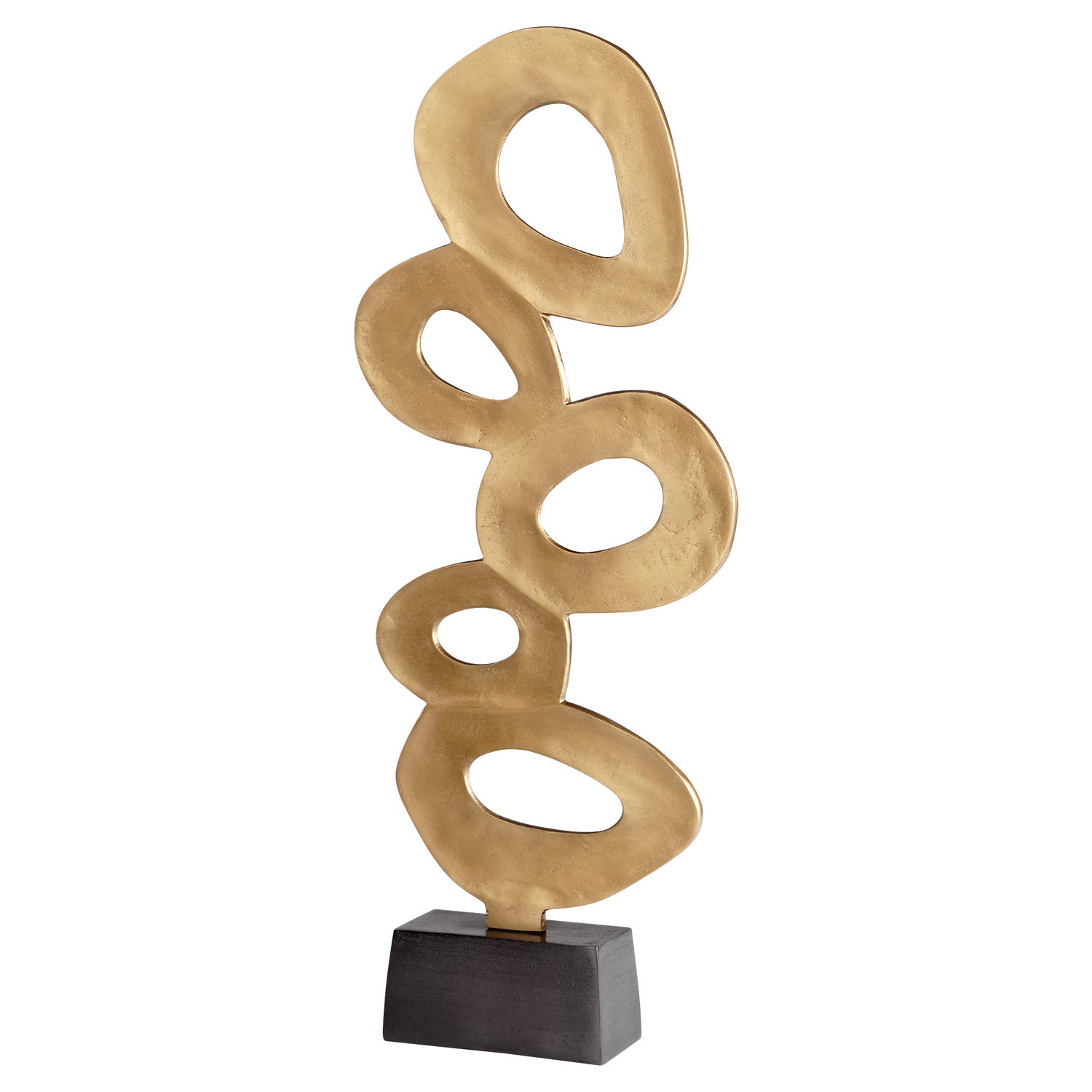 Cyan Design 11179 Chellean Lux #2 Sculpture in Gold - Elegant Home Decor for Living Room, Office, or Luxury Gift