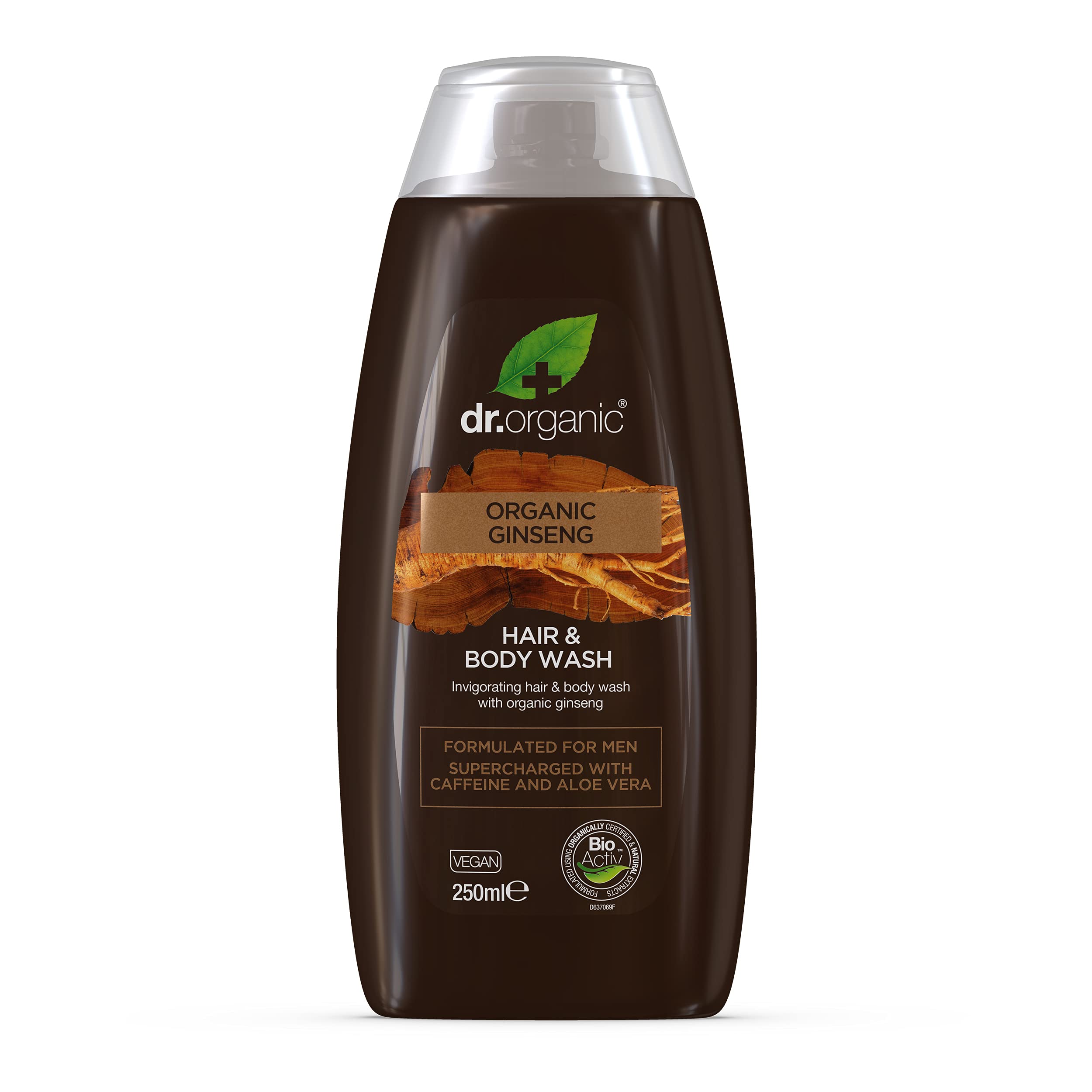 Premium Ginseng Infused Hair & Body Wash for Men & Women - Nourishing & Revitalizing Shampoo & Shower Gel - Ideal for Daily Use, Gym, Travel & Sensitive Skin Care