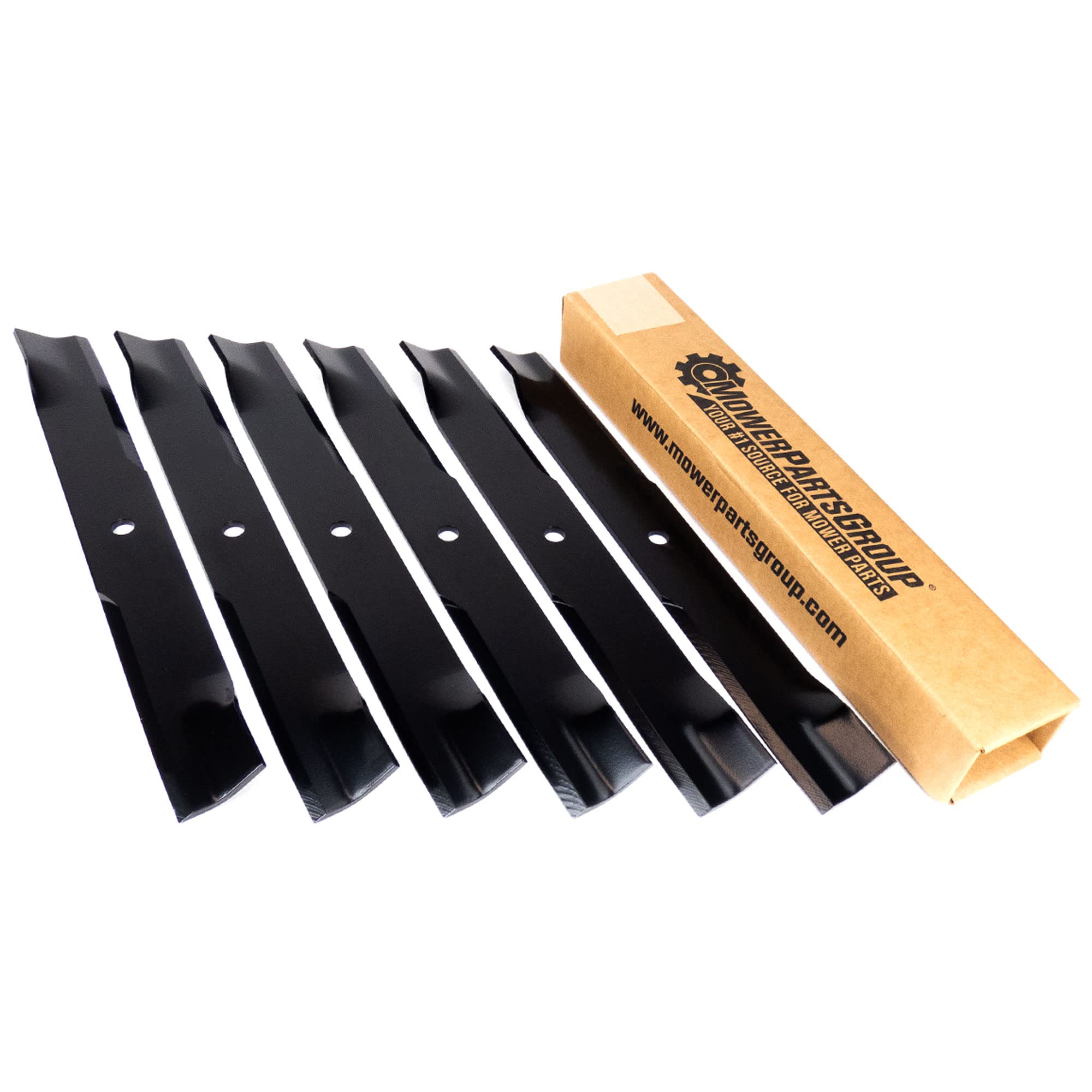 (6 Pack) High Lift Replacement Lawn Mower Blades - Compatible with Dixie Chopper 3022760, 30227-60, 3022760H, 30227-60H - Premium Cutting Performance for Thick Grass & Professional Landscaping
