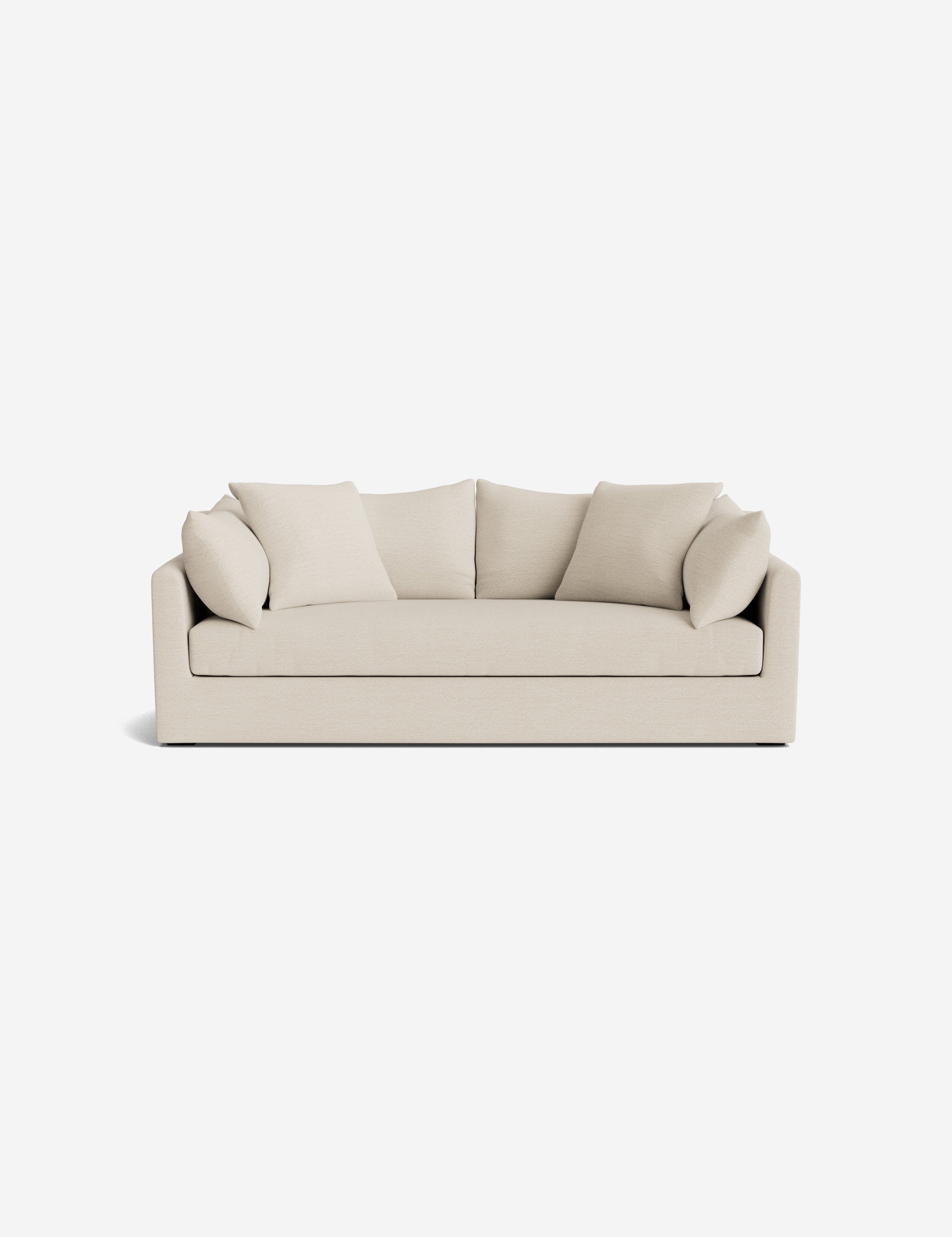 Cashel Sofa - Modern Comfortable Sectional Couch for Living Room, Lounge & Family Room - Soft Fabric Upholstery with Sturdy Frame - Perfect for Relaxing, Entertaining & Movie Nights