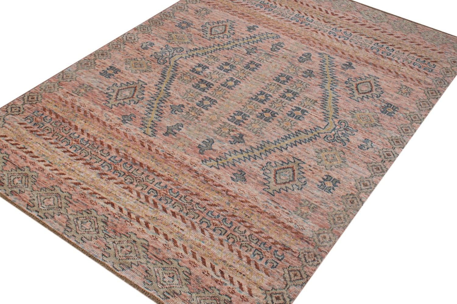 Handwoven Anatolian Tribal Rug - Authentic Turkish J72611 - Perfect for Boho Home Decor, Living Room, Bedroom & Office