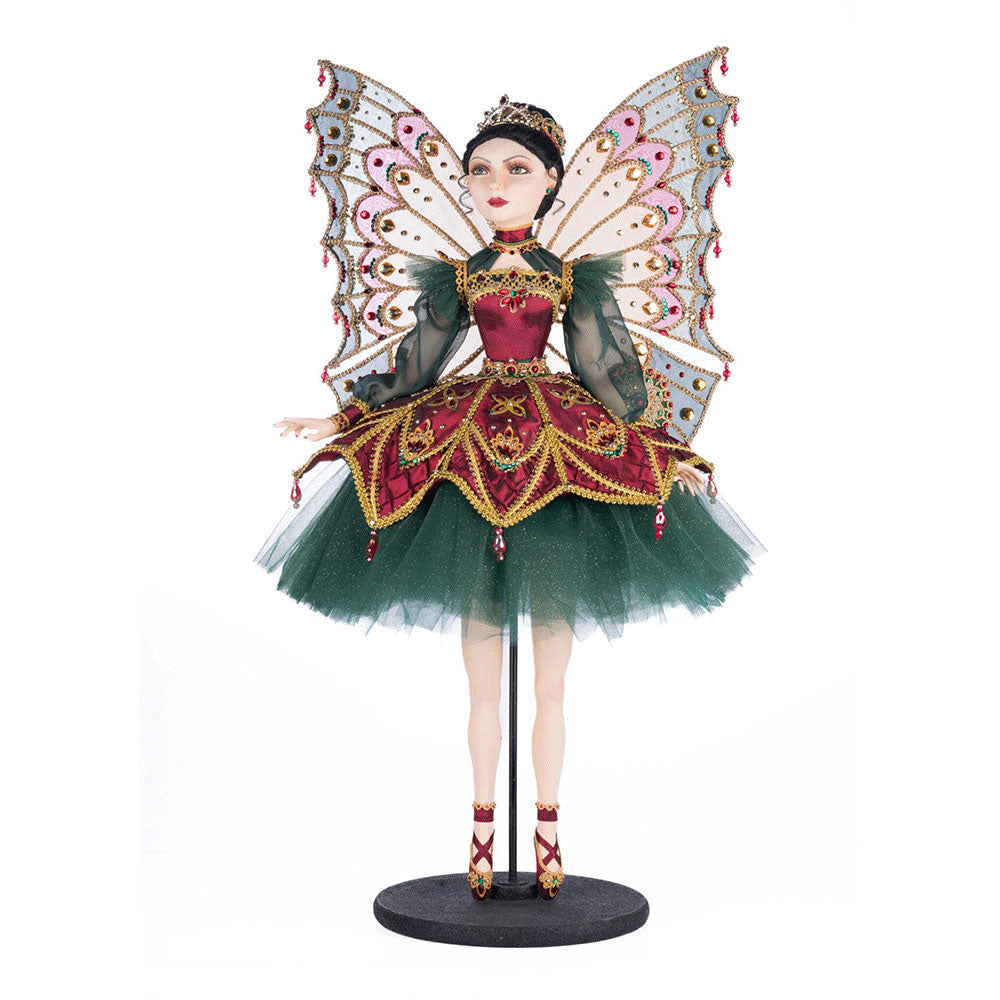 Belle Noelle Standing Fairy Ballerina Doll - Handcrafted Collectible Figurine by Katherine's Collection | Perfect for Christmas Decor, Gift Giving & Ballet Themed Displays