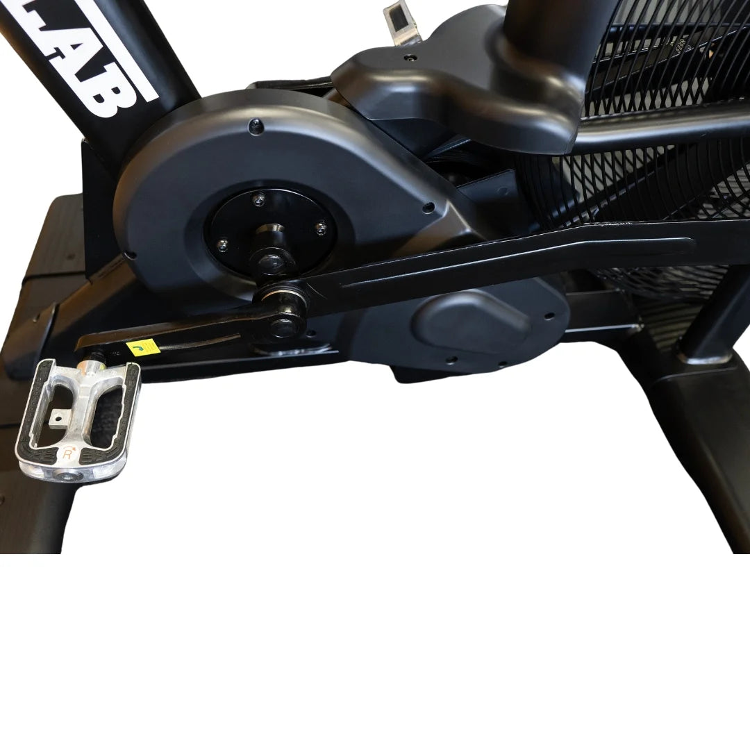 FITLAB Commercial Air Bike - Heavy Duty Exercise Bike for Home & Gym - Perfect for Cardio, HIIT & Cross Training Workouts