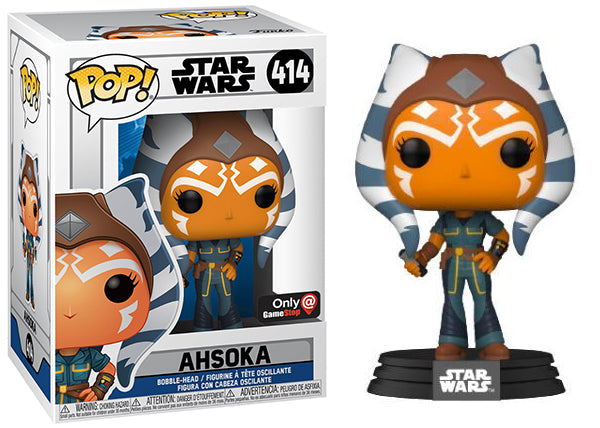 Ahsoka Tano (Mechanic Outfit, Clone Wars) 414 Action Figure - GameStop Exclusive Collectible for Star Wars Fans & Display