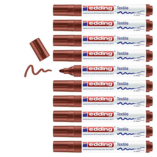 09: 10 Pens - Brown