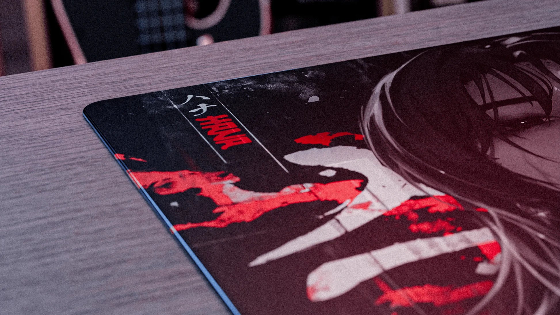 GLSSWRKS Hana Glass Mouse Pad - Ultra Smooth Gaming & Office Mousepad with Non-Slip Base for PC, Laptop, Mac - Perfect for Work, Gaming & Graphic Design