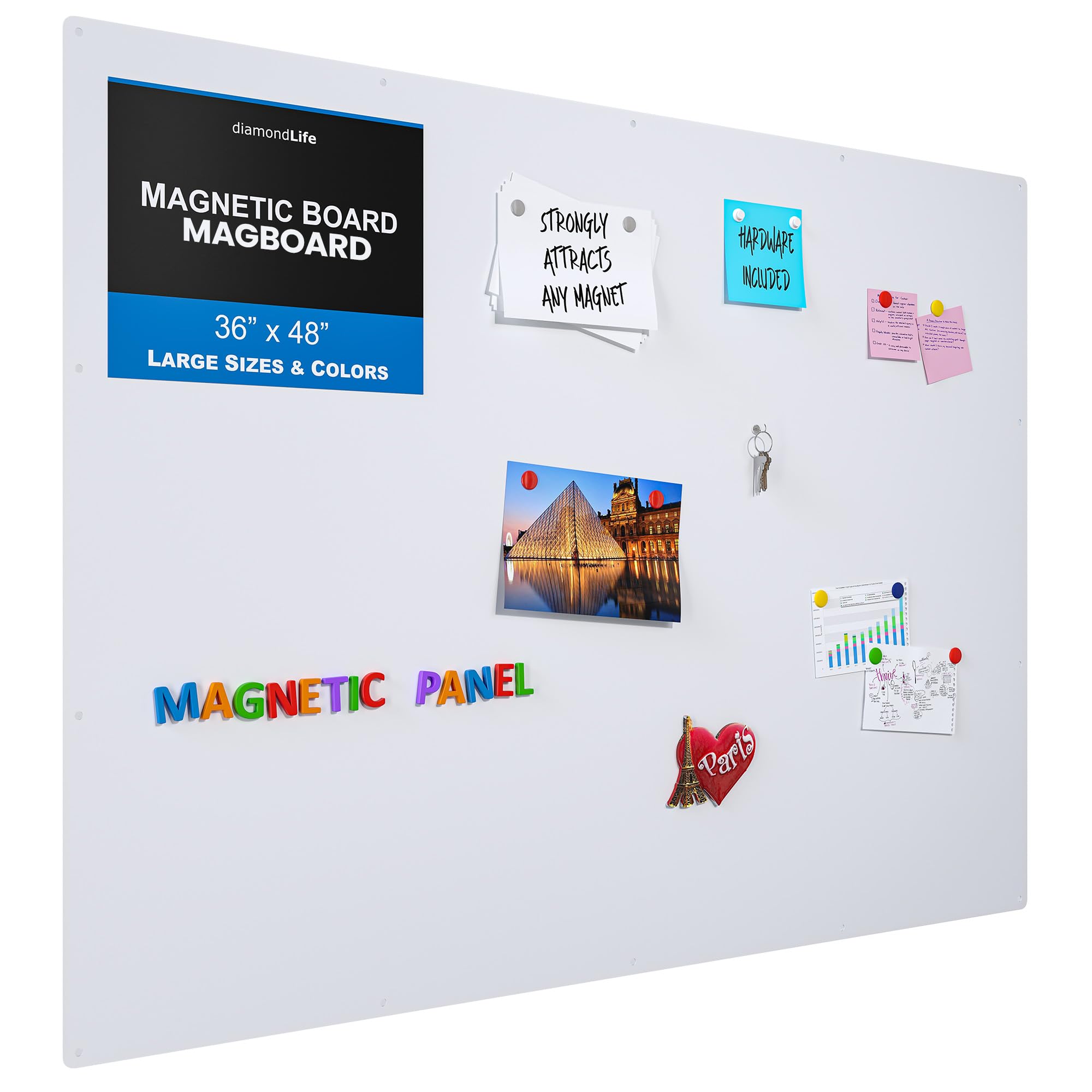 Premium Diamond Life Magnetic Whiteboard 36