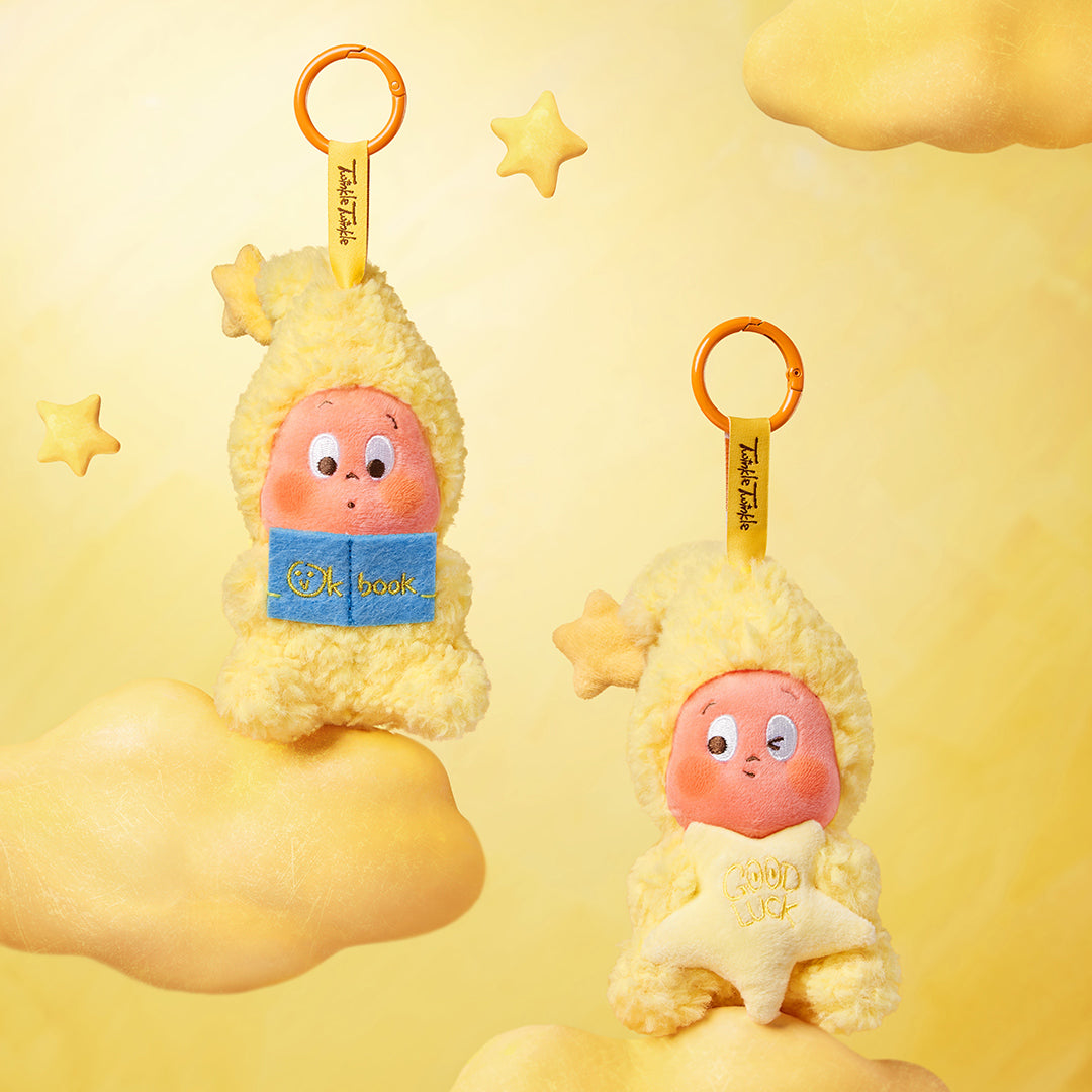POP MART We Are Twinkle Twinkle Series Plush Pendant Blind Box - Cute Collectible Keychain for Girls, Gifts & Surprise Toys - Perfect for Birthday Parties, Christmas Stocking Stuffers & Kawaii Accessories
