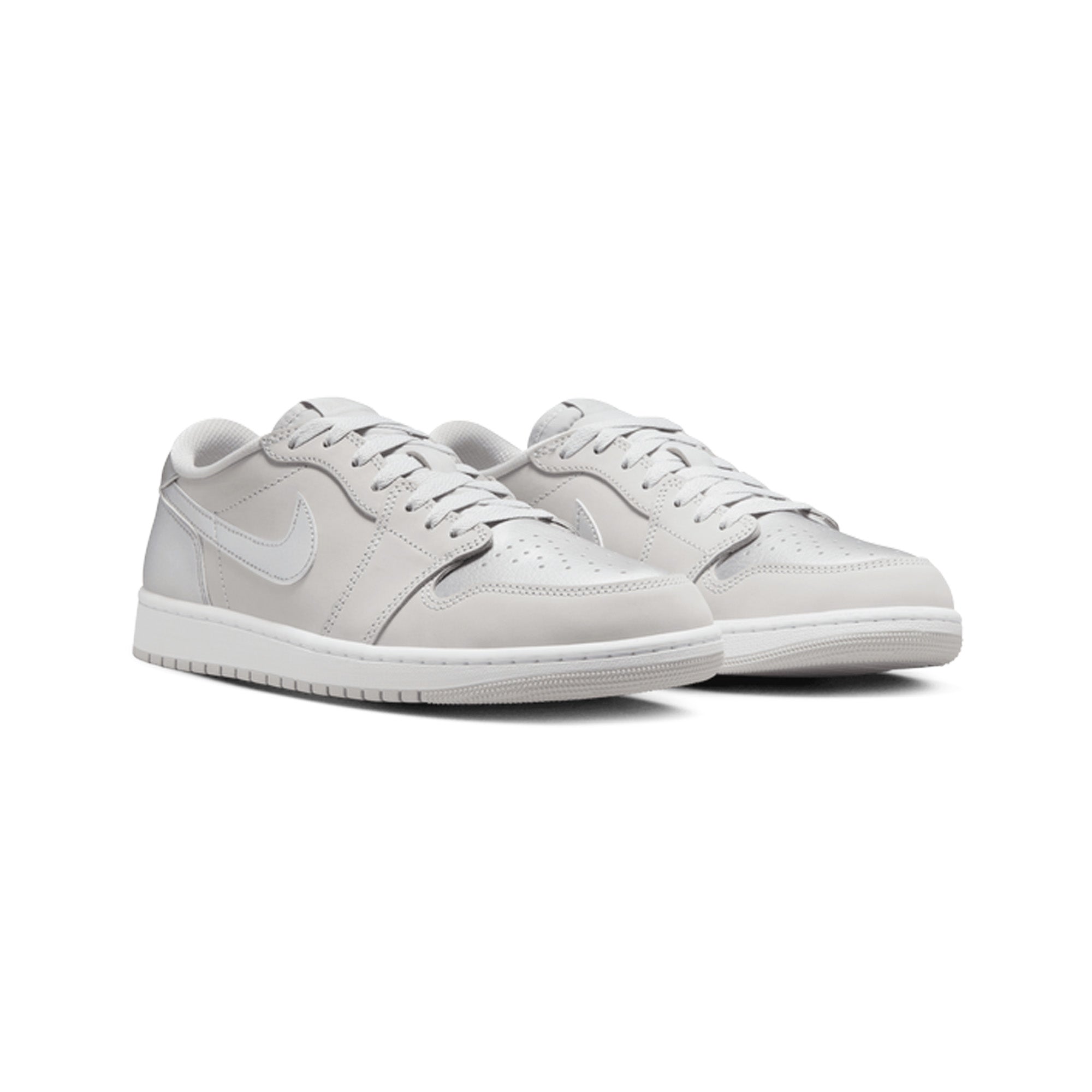 Air Jordan 1 Low OG 'Metallic Silver' Sneakers (2024) - Men's Basketball Shoes for Casual Wear & Street Style Fashion