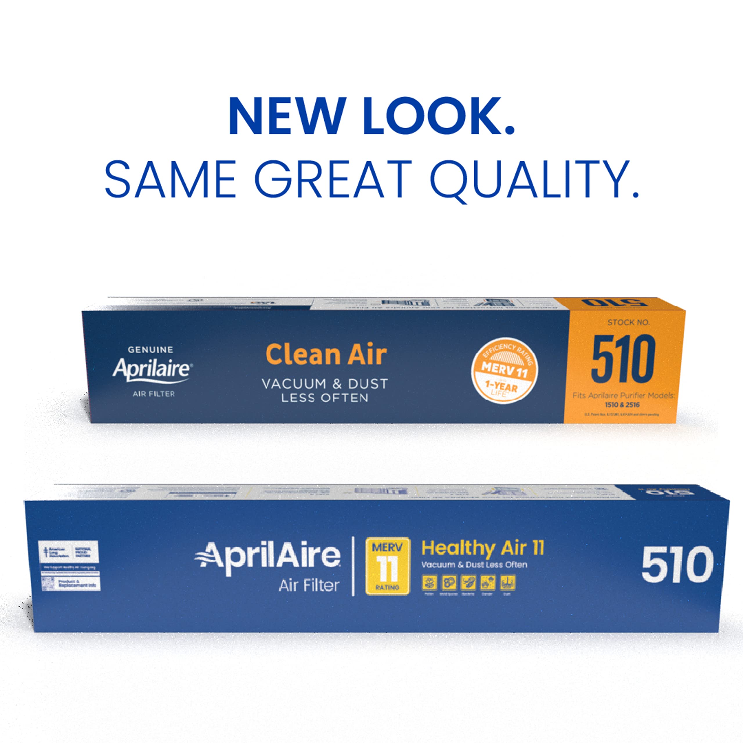 AprilAire 510 Replacement Air Filter - MERV 11, 31x28x4, Pack of 2 | Compatible with AprilAire Whole House Air Purifiers | Traps Dust, Pollen & Allergens | Perfect for Homes with Pets, Allergies or High Dust Areas