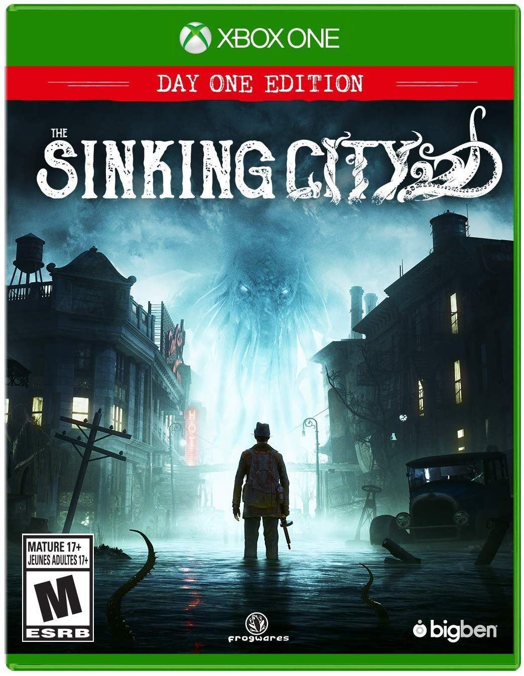 The Sinking City - Xbox One Game | Horror Mystery Adventure | Import Version for North America | Perfect for Family Game Nights & Thrilling Solo Play