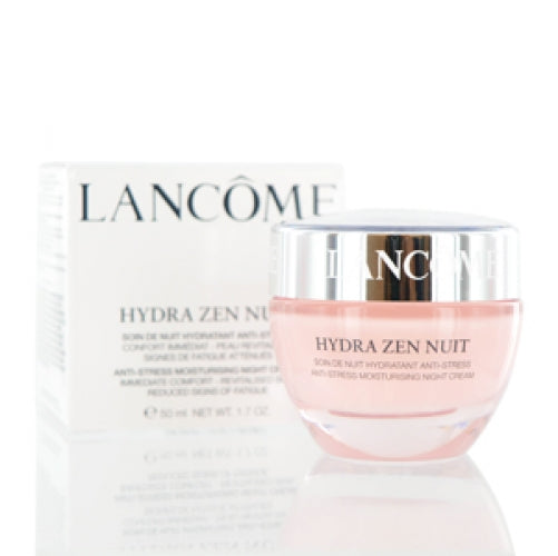 Lancome Hydra Zen Neurocalm Night Cream for Dry Skin - Soothing Overnight Moisturizer with Rose Extract | Perfect for Nighttime Skincare Routine & Anti-Aging Care