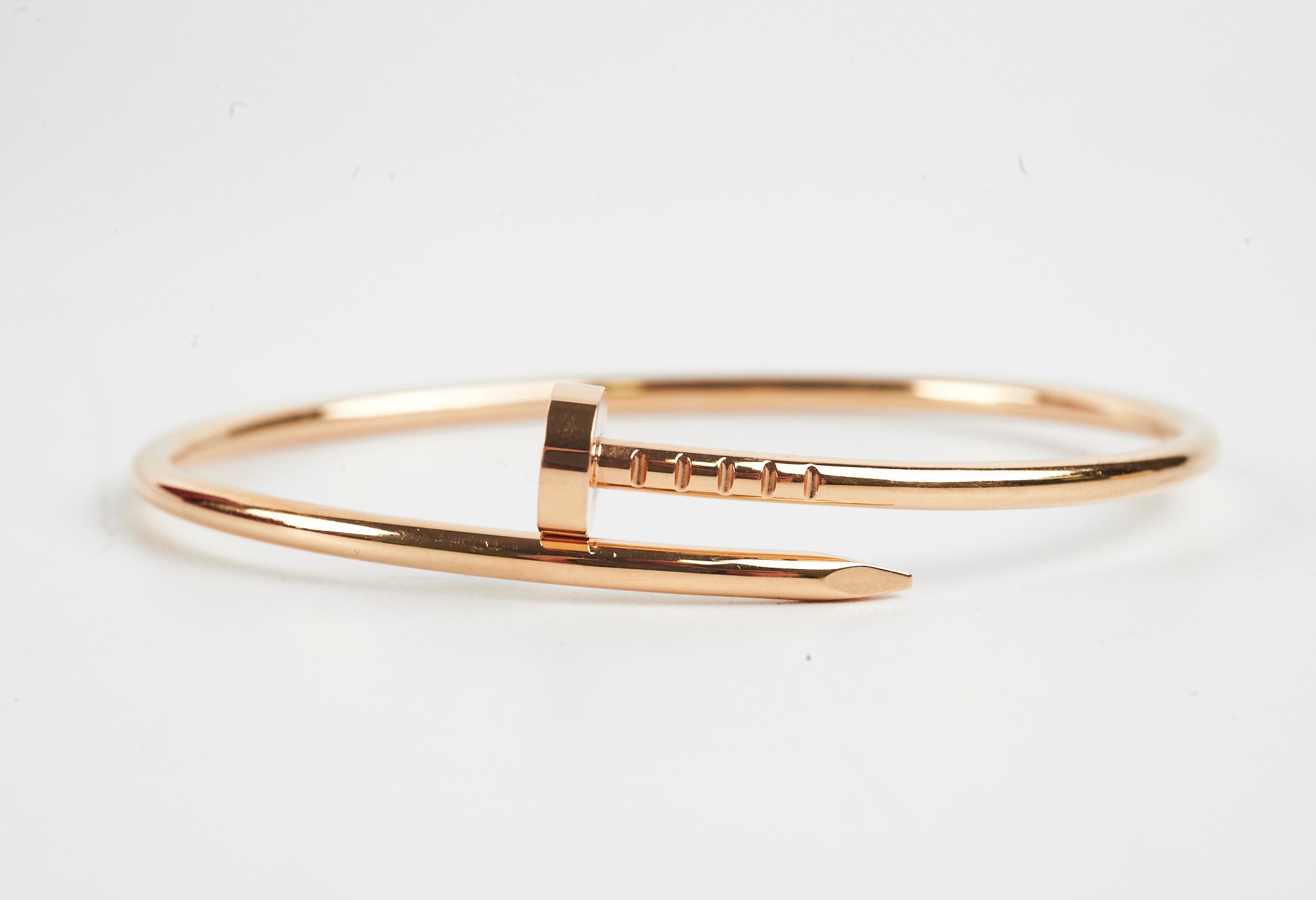 Cartier Juste Un Clou JUC Small 18K Pink Gold Size 16 Bracelet - Luxury Jewelry for Women, Perfect for Gifts, Parties & Special Occasions