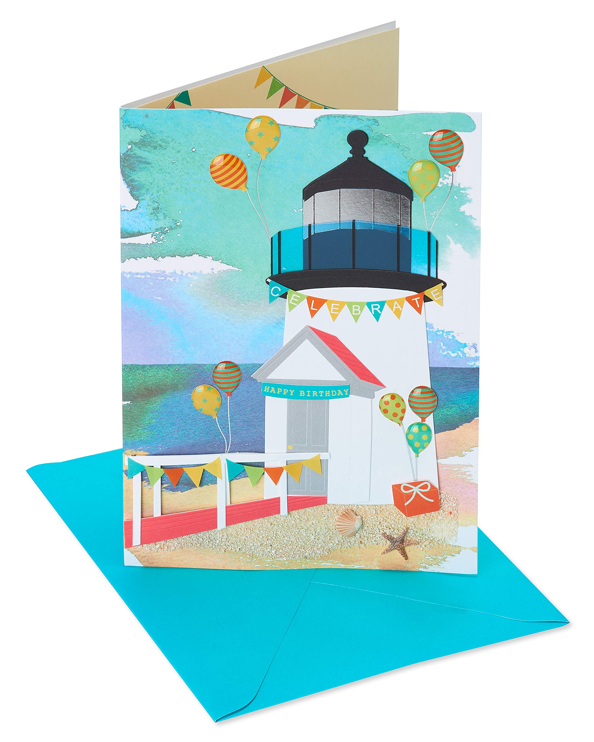 Papyrus Birthday Greeting Card - Wonderful Birthday Wishes for Friends & Family - Perfect for Birthdays, Anniversaries & Special Occasions