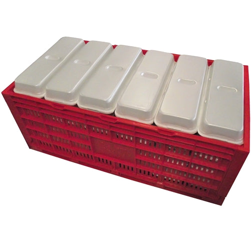 Rite Farm Products Chicken Egg Transport Crate - Durable Poultry Egg Carrier for Safe Transport - Perfect for Farmers, Backyard Chicken Keepers & Egg Delivery
