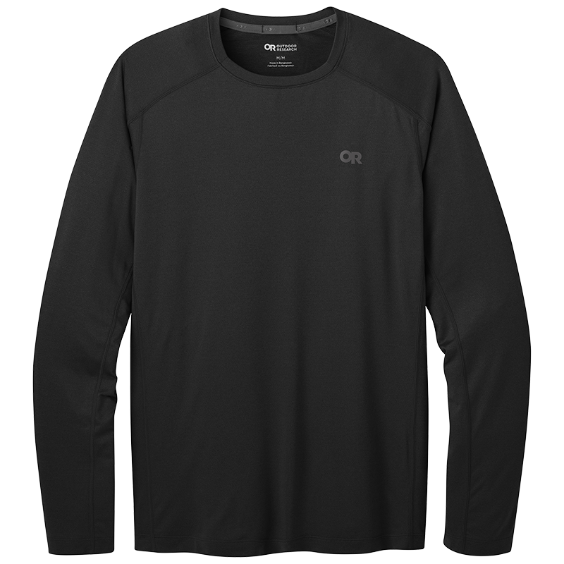 Men's Argon Long Sleeve T-Shirt - Comfortable & Breathable Cotton Tee for Casual Wear, Workout & Outdoor Activities