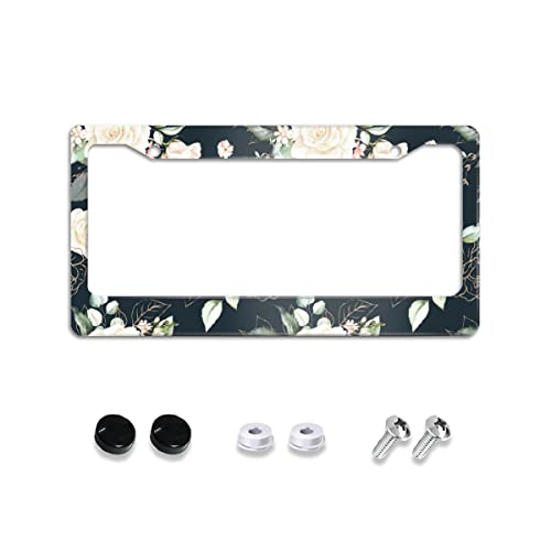 Retro Floral Flowers Gold Leaves