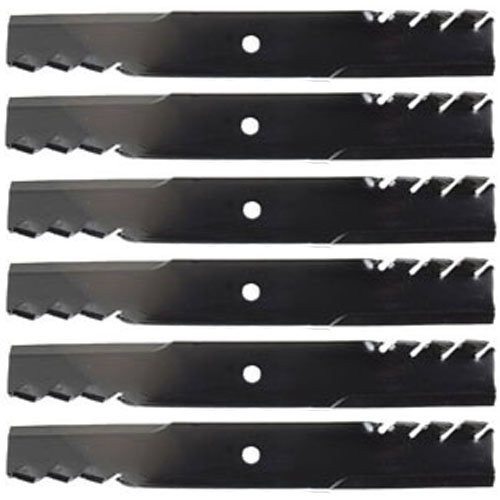(6 Pack) Premium Mulching Lawn Mower Blades - Compatible with Ferris 21227S, 5021227S, 5021227X2 - 18