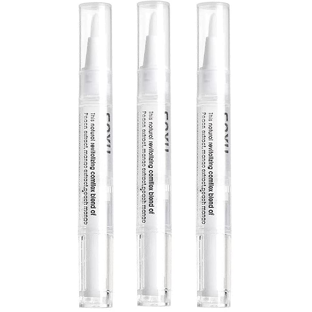 Nail Nutrition Oil Pen - 5ml Cuticle Protector & Dead Skin Repair Treatment for Healthy Nails (3 Pack) | Perfect for Nail Polish Prep, Manicures & Dry Cuticle Care