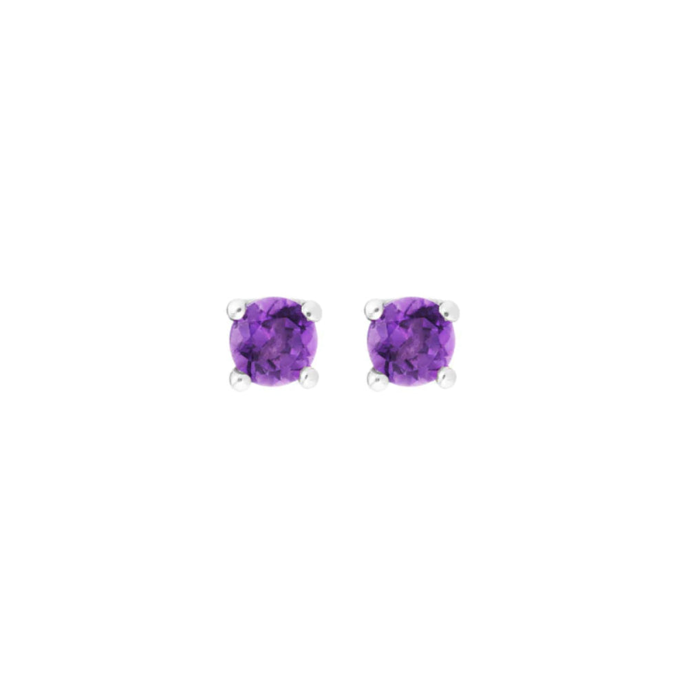 14K Gold Gemstone Stud Earrings for Women - Dainty & Elegant Jewelry Gift for Birthday, Anniversary, Valentine's Day - Perfect for Everyday Wear & Special Occasions