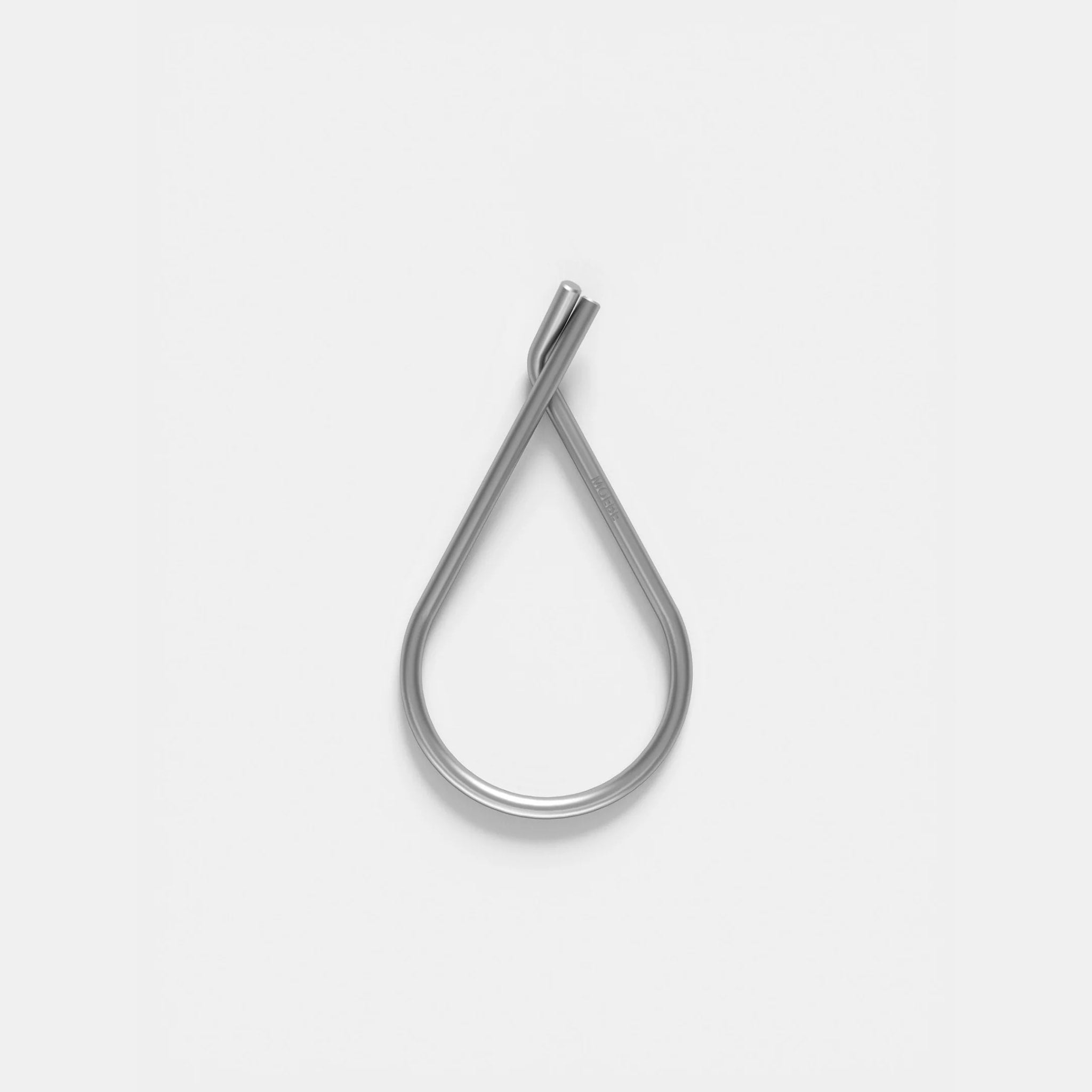 Premium MOEBE Stainless Steel Keyring - 3.8cm (1.5 Inch) Durable Metal Key Chain for Home, Office & Travel Essentials