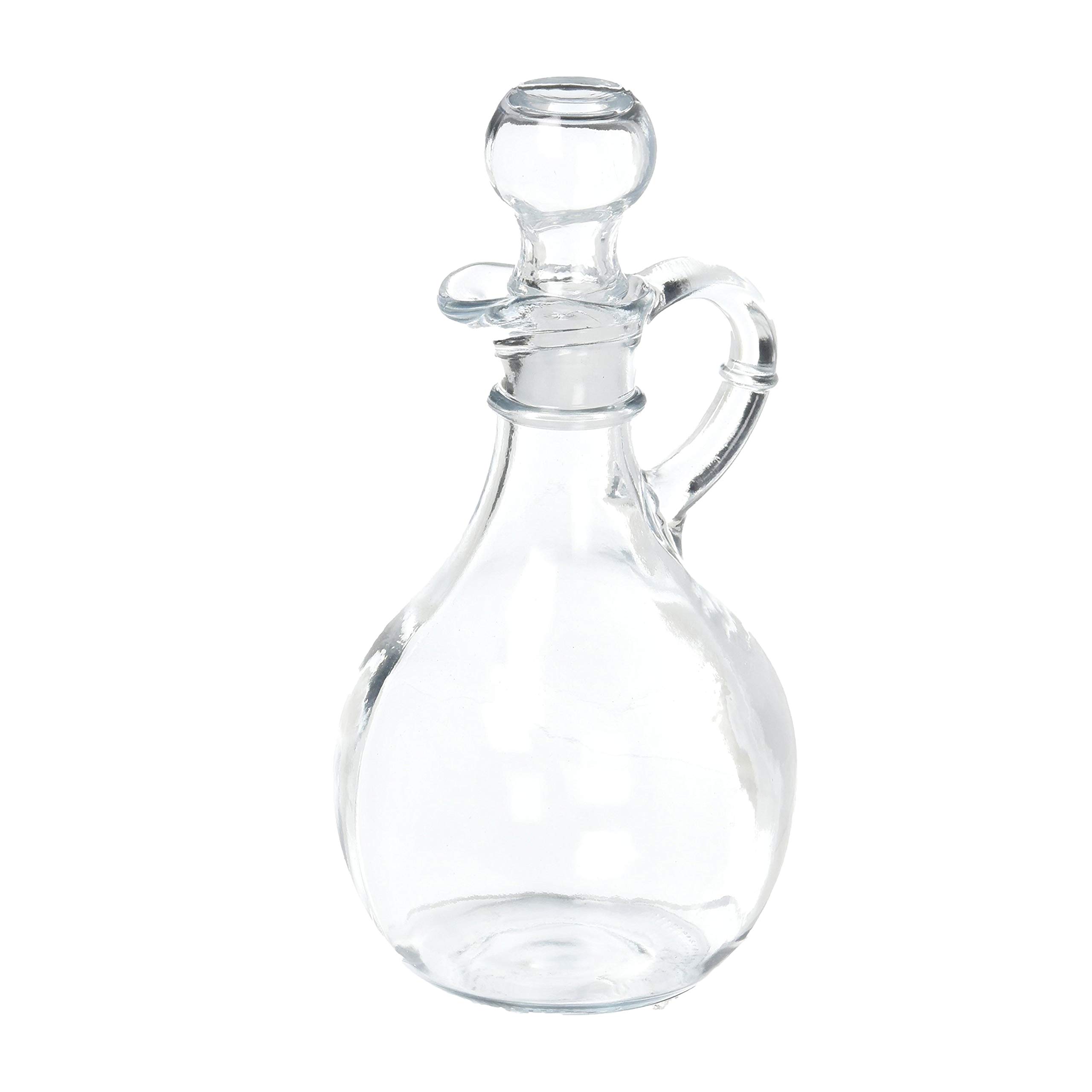 Anchor Hocking 980R Presence Glass Cruet with Stopper - Perfect for Olive Oil, Vinegar & Salad Dressing Dispensing in Kitchen & Dining