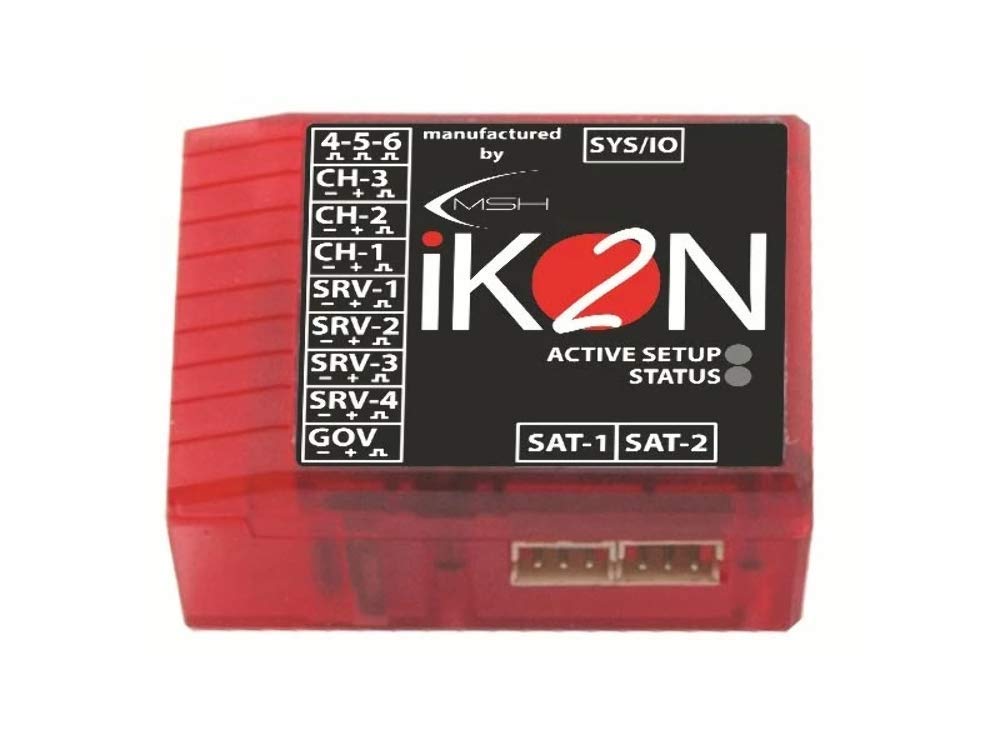 iKON2 Flybarless System for RC Helicopters - Micro USB Cable Not Included | Perfect for RC Drone & Helicopter Flight Stabilization