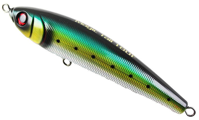 Jigging World Magic Tail Floating Stick Baits - Premium Soft Fishing Lures for Bass, Trout, and Saltwater Fish - Ideal for Freshwater and Saltwater Fishing Adventures