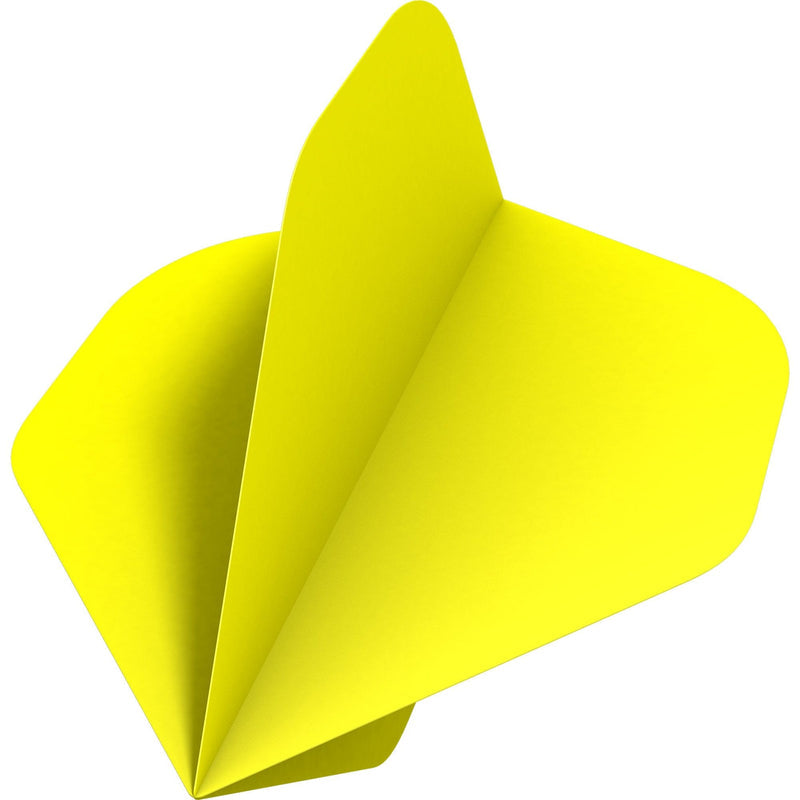 Premium Solid Poly Plain Standard No.2 Dart Flights - Durable Plastic Dart Accessories for Professional & Casual Players - Perfect for Bars, Game Rooms & Home Practice