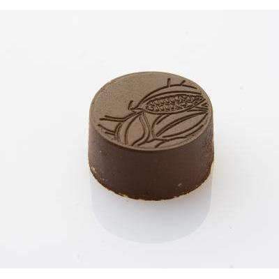 Premium Round Cocoa Bean Chocolate Mold for Baking - Perfect for Homemade Chocolates, Candy Making & DIY Desserts