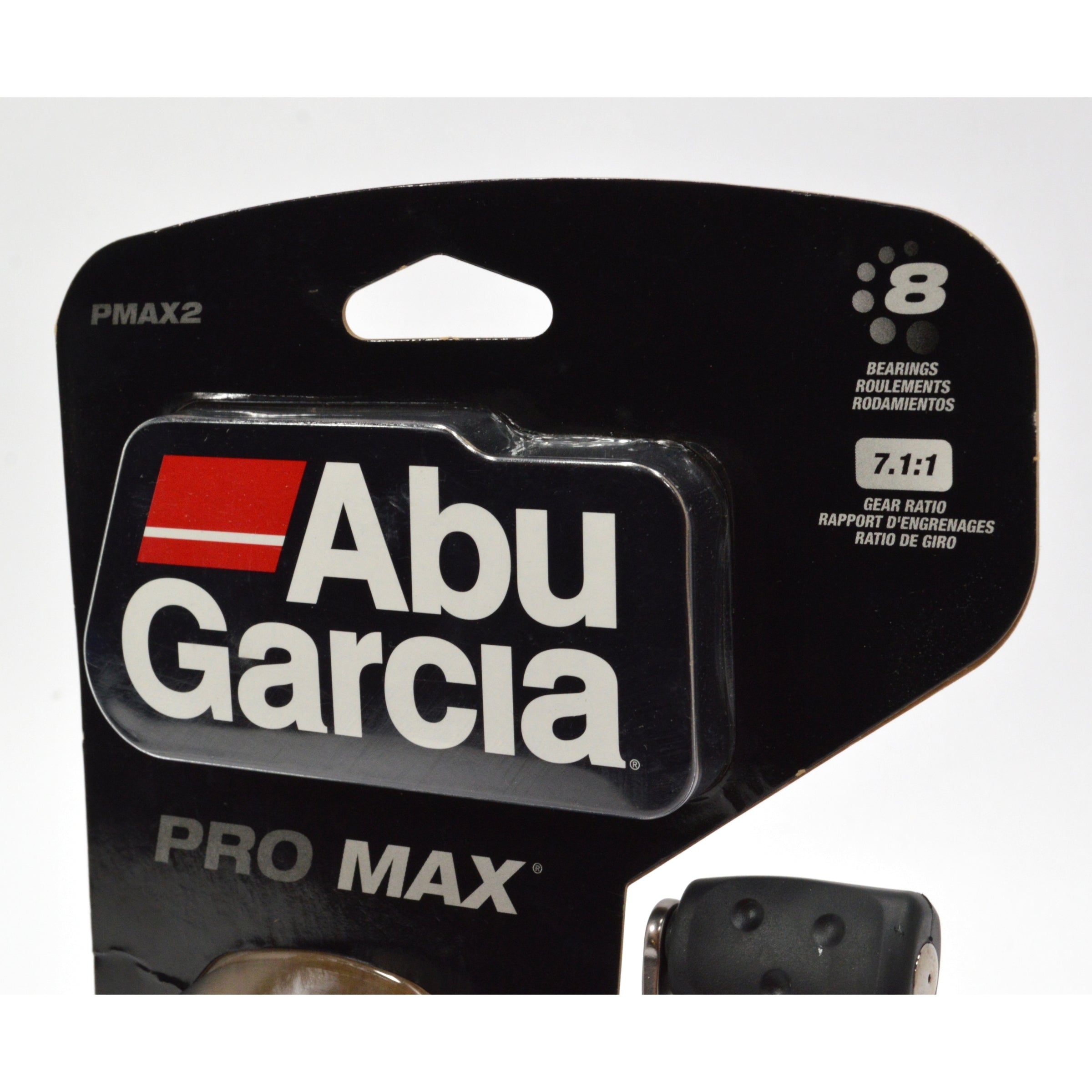 ABU GARCIA Pro Max PMAX2 Baitcasting Fishing Reel - 7.1:1 Gear Ratio, 8 Ball Bearings, Right/Left Hand Retrieve | Perfect for Bass Fishing, Saltwater & Freshwater Angling