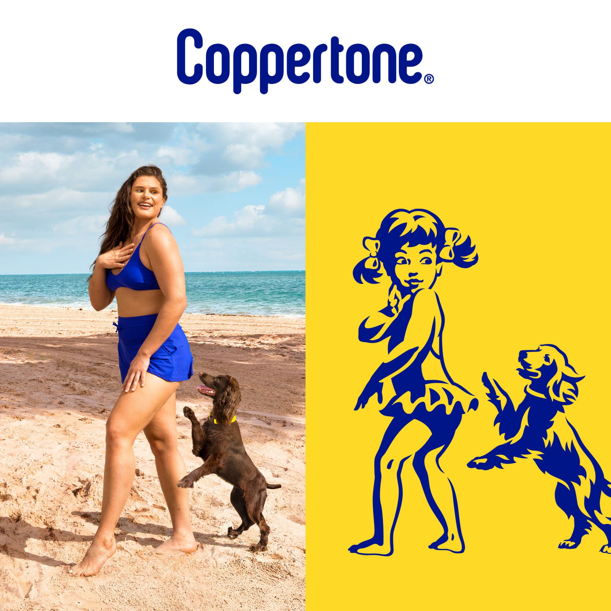 Coppertone SPORT SPF 30 Sunscreen Lotion - Water Resistant & Sweatproof Broad Spectrum Protection - 7 Fl Oz (Pack of 12) - Perfect for Swimming, Beach, Outdoor Sports & Active Lifestyles
