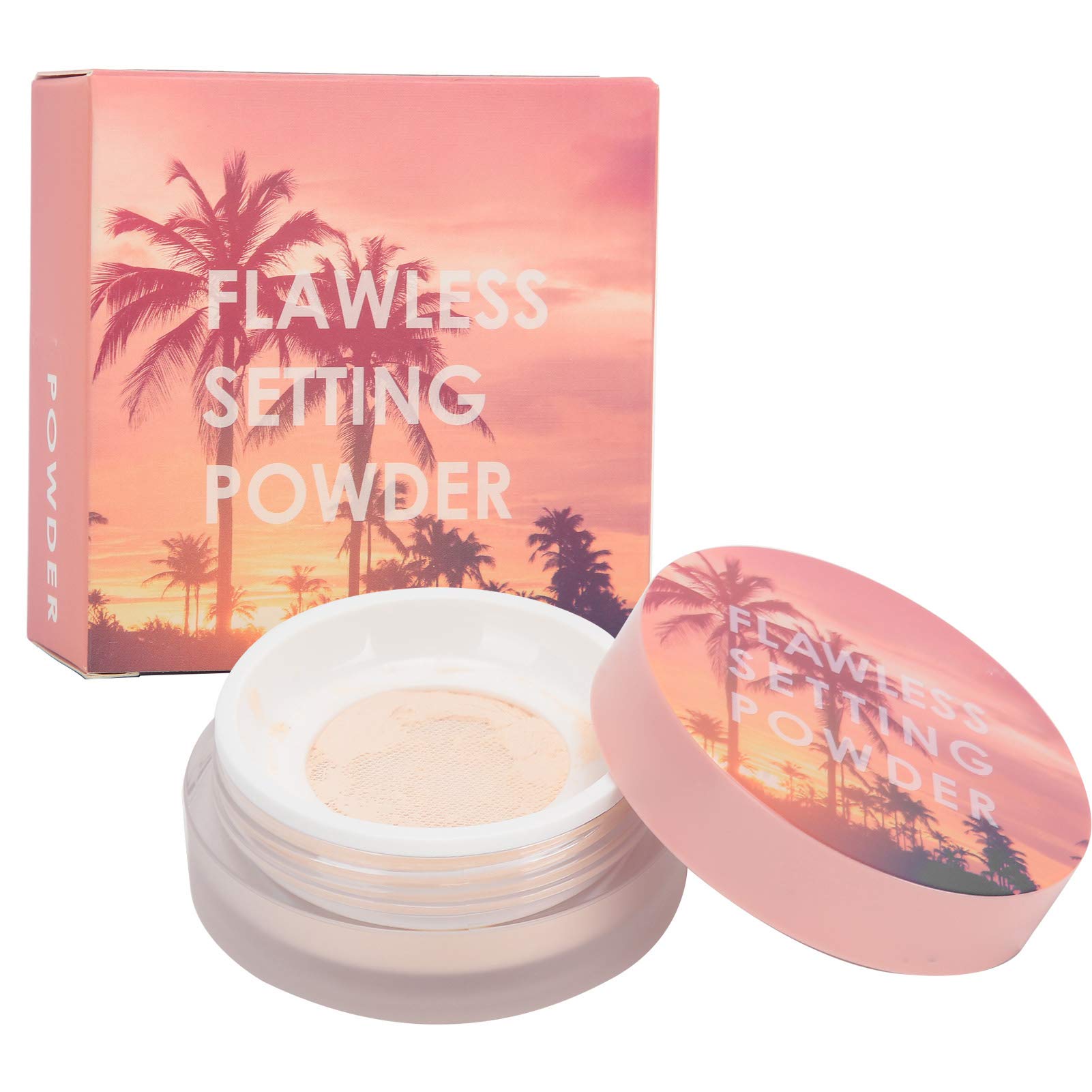 Professional Loose Finishing Powder - Oil Control & Waterproof Face Makeup Setting Powder for All Skin Types, Lightweight & Delicate Makeup Tool to Reduce Shine & Set Makeup All Day | Perfect for Daily Wear, Special Occasions & Professional Makeup Artists