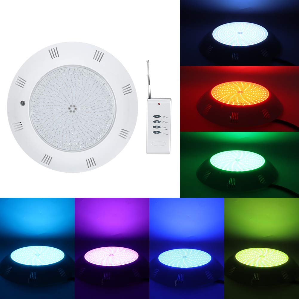 460 LED Underwater Pool Lights - IP68 Waterproof Submersible Pond Lights for Swimming Pools, Fountains & Garden Landscaping | Perfect for Backyard, Patio & Landscape Lighting Projects