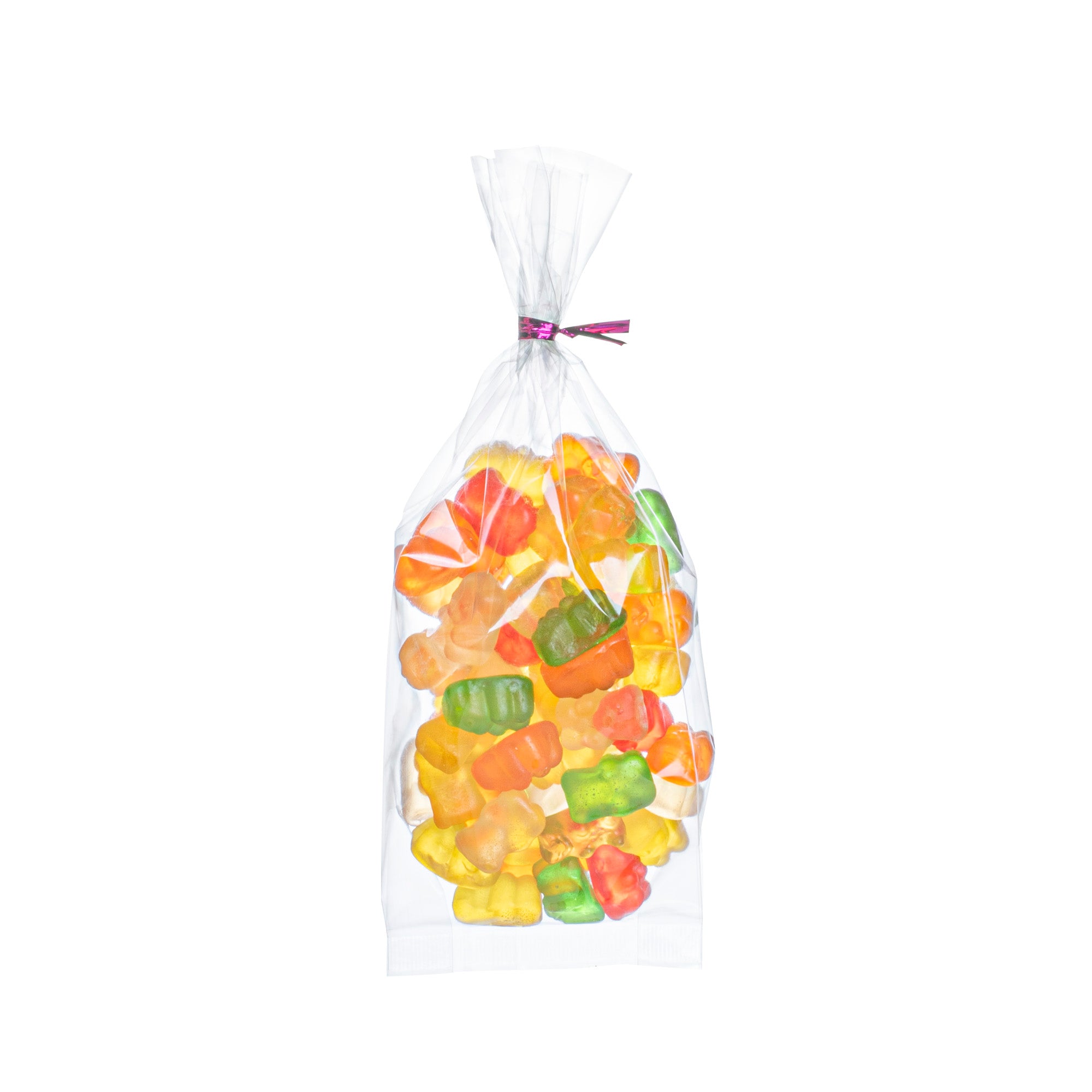 Clear Plastic Gusset Bags - High Clarity, Heat Sealable, 3