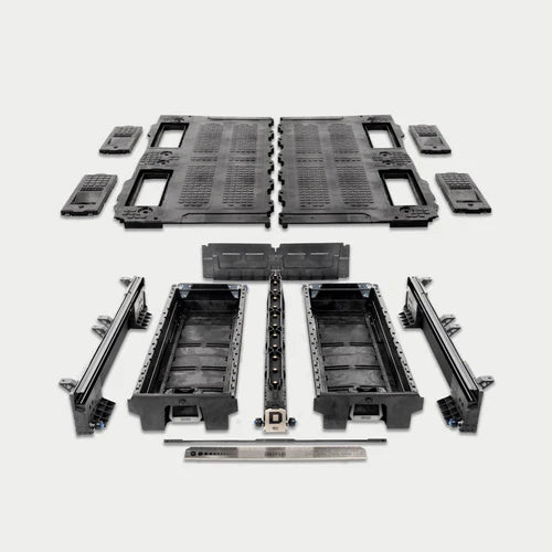 DECKED Truck Bed Drawer System for 2015+ Ford F-150, Raptor & Lightning - Heavy Duty Storage for Camping, Hunting & Work Gear