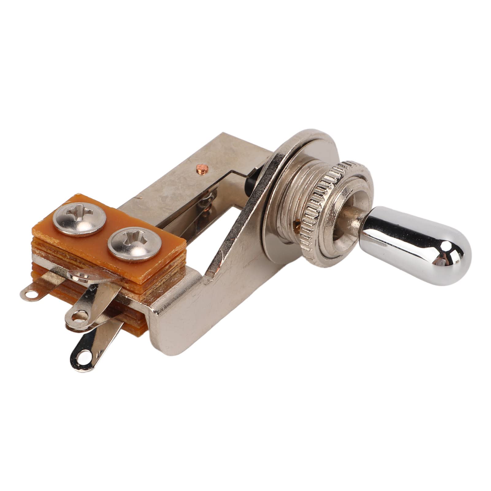 3-Way Guitar Switch for LP Electric Guitars - Compact Metal Pickup Selector (Silver) | Perfect for Tone Control & Guitar Upgrades