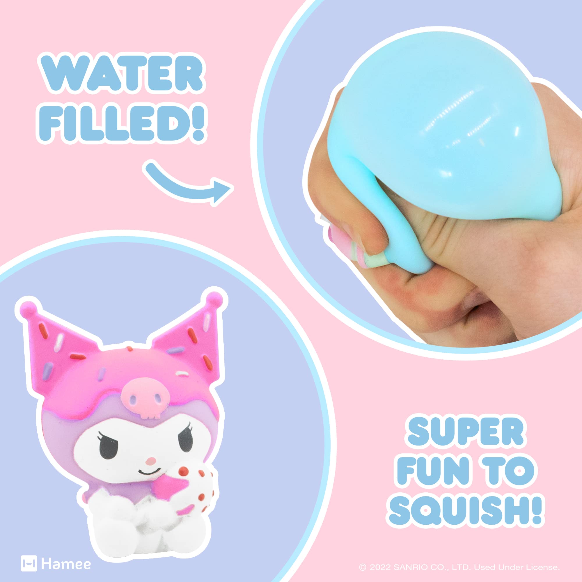 Otamatone Hello Kitty Electronic Musical Instrument & Sanrio Capsule Squishy Toy Bundle - Cute Kawaii Gift for Kids & Anime Fans - Perfect for Birthday Parties, Music Play & Stress Relief
