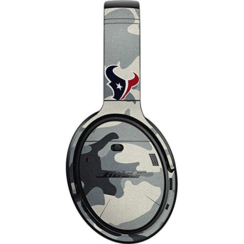 Officially Licensed NFL Houston Texans Camo Skin for Bose QuietComfort 35 II Headphones | Protective Decal Sticker | Perfect for Sports Fans & Travel