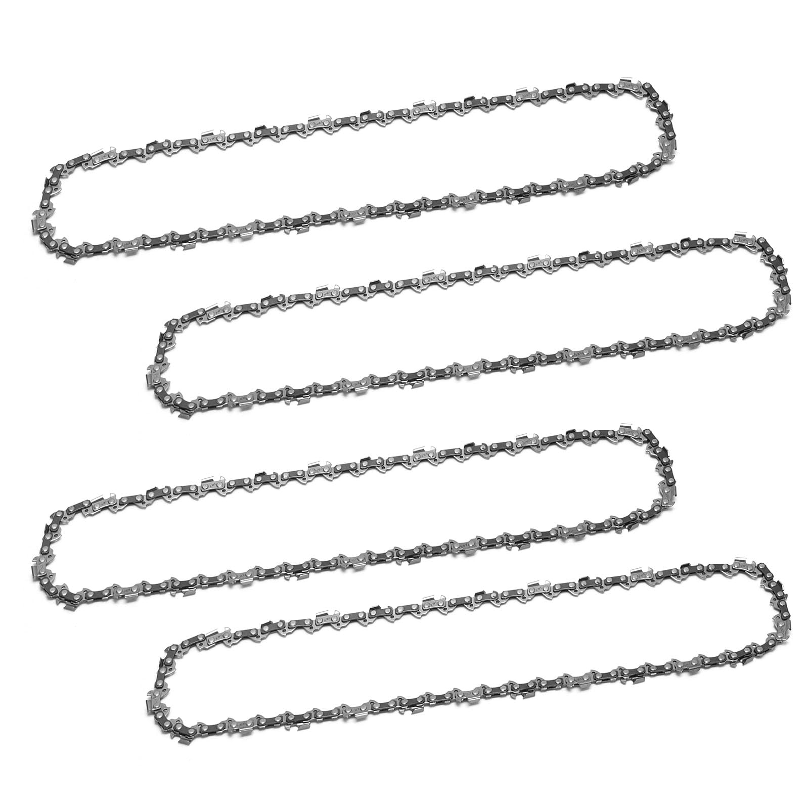 Vkinman 4-Pack 14-Inch Chainsaw Chains - 3/8