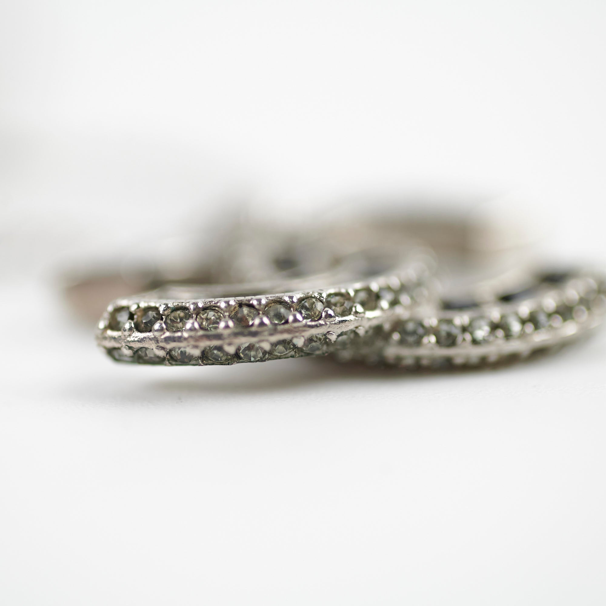 Chanel CC Silver Necklace for Women - Elegant Costume Jewelry for Party, Wedding & Everyday Wear