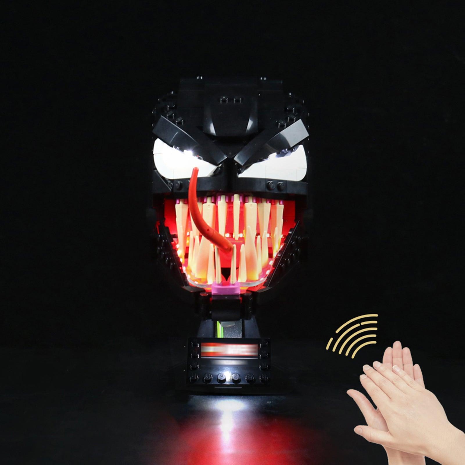 Lego Marvel Venom 76187 Light Kit - LED Lighting Set for Lego Building Blocks - Perfect for Home Decoration, Gifts, and Display