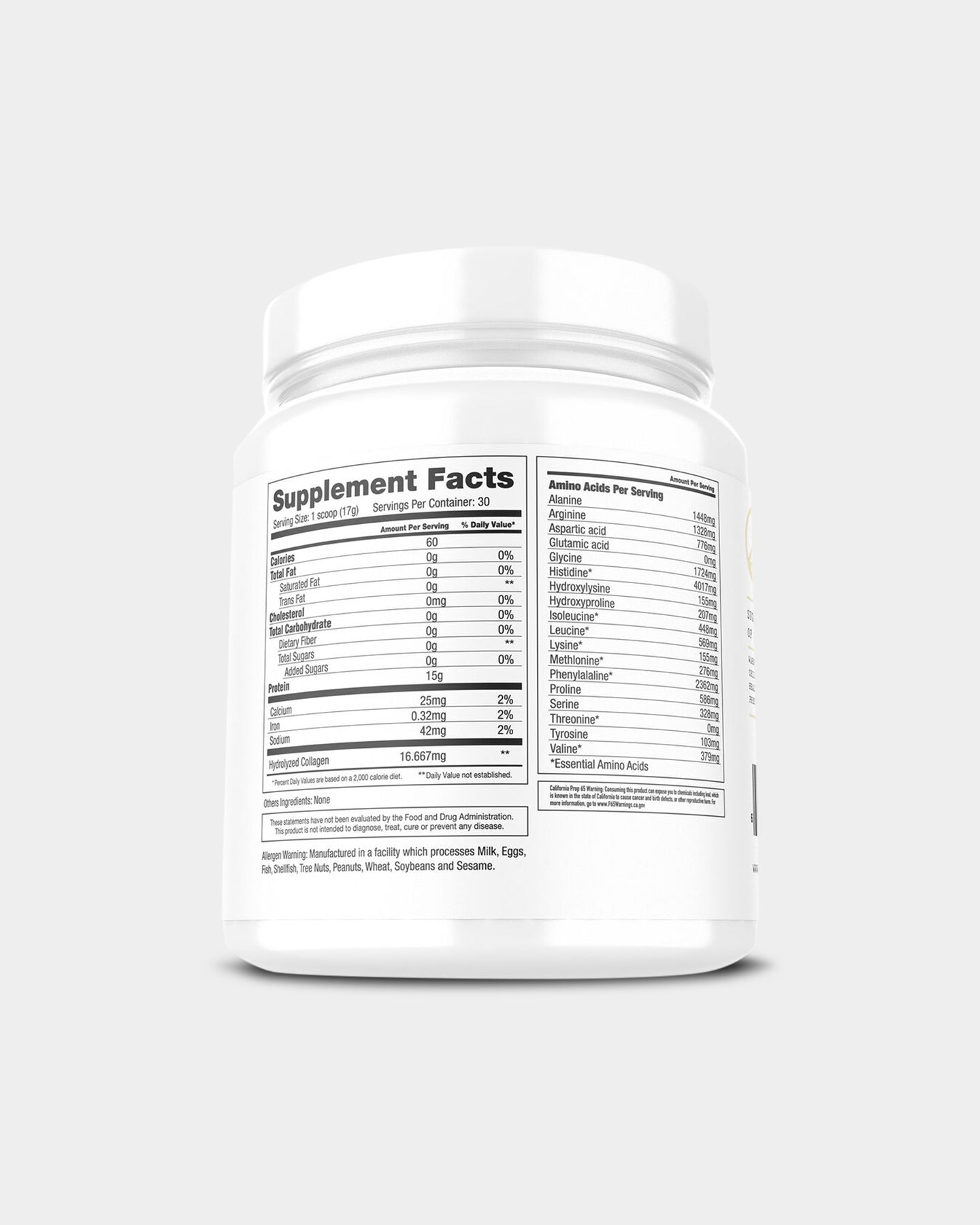 Premium Hydrolyzed Collagen Peptides Powder for Skin, Hair & Nails - Supports Joint Health & Anti-Aging - Unflavored Protein Supplement for Smoothies, Coffee & Baking (Project#1 Nutrition)