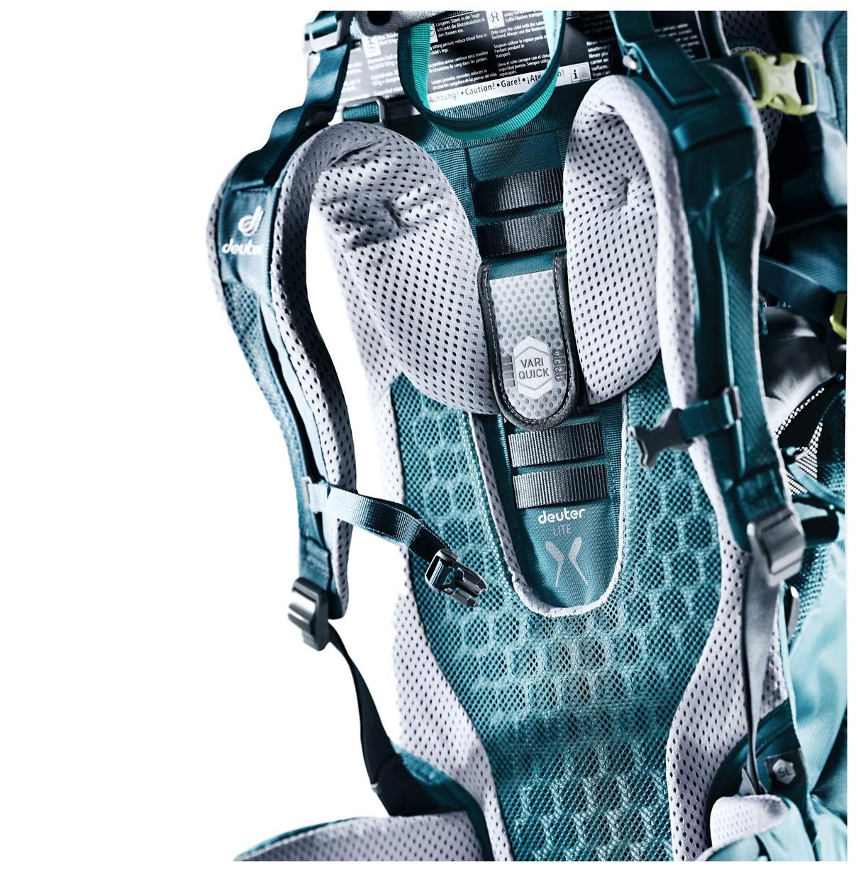 Deuter Kid Comfort Child Carrier Hiking Backpack - Active Standard Fit & Active SL Women's Fit for Outdoor Adventures, Family Hiking & Travel