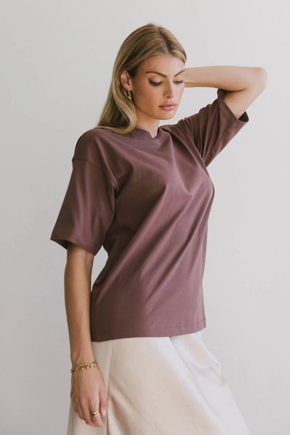 Frank and Oak: Premium Loose Fit T-Shirt for Men - Soft Cotton Casual Tee - Perfect for Everyday Wear, Lounging & Outings - FINAL SALE